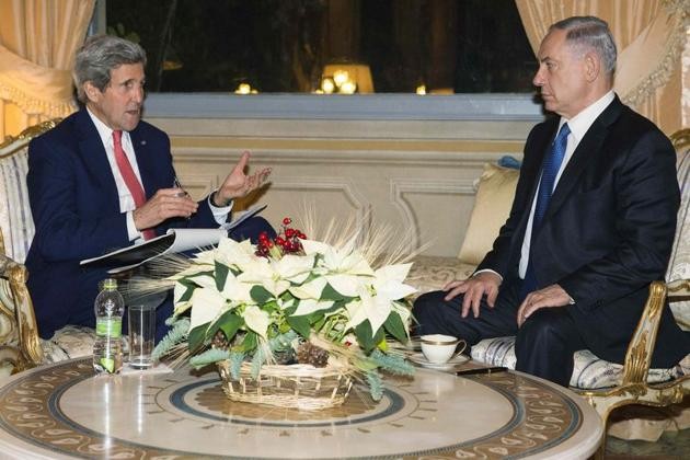 Entretien Kerry-Netanyahu au sujet de l'Etat palestinien - ảnh 1